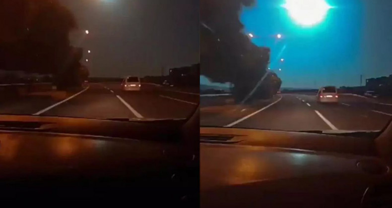 Türkiye’nin Üzerinden Geçen Gizemli Işık: Meteor mu, UFO mu?