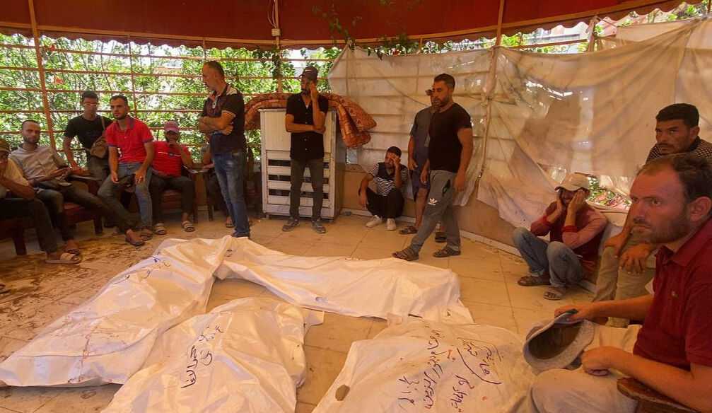 israil siviller icin guvenli bolge ilan edilen yeri vurdu 100 olu cok sayida yarali var 17208673254333 1