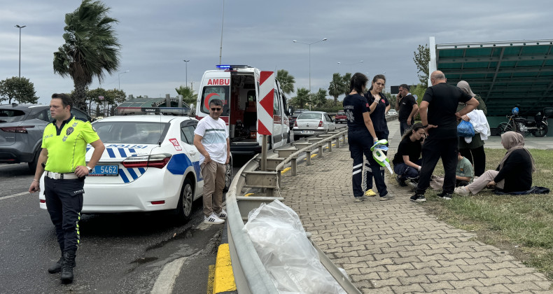 Trabzon’da Motosiklet ve Otomobil Çarpıştı: 4 Yaralı