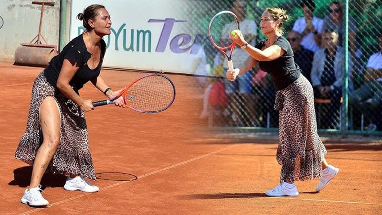 Demet Özdemir: Teniste Hülya Avşar’a Rakip Olurum 1 Demet Ozdemir Teniste Hulya Avsara Rakip Olurum 2