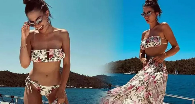 Demet Özdemir’den Tatil Modası: Plajda Şıklık Rüzgârı