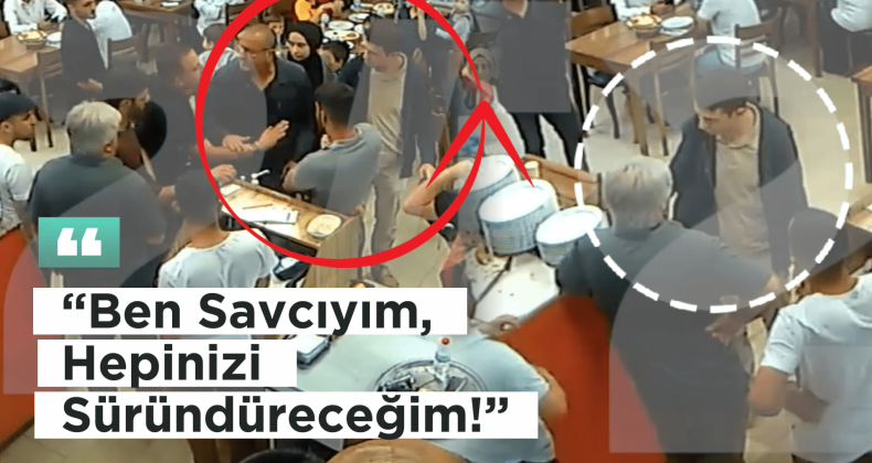 Savcı Restoranda Yer Bulamayınca Kriz Çıkardı!