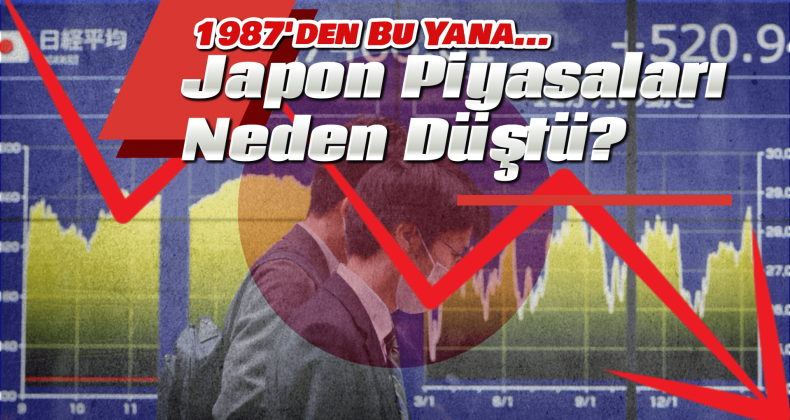 Japon Piyasaları 1987’den Beri En Kötü Gününü Yaşadı