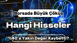 Borsada Büyük Düşüş: Hangi Hisseler En Çok Değer Kaybetti?