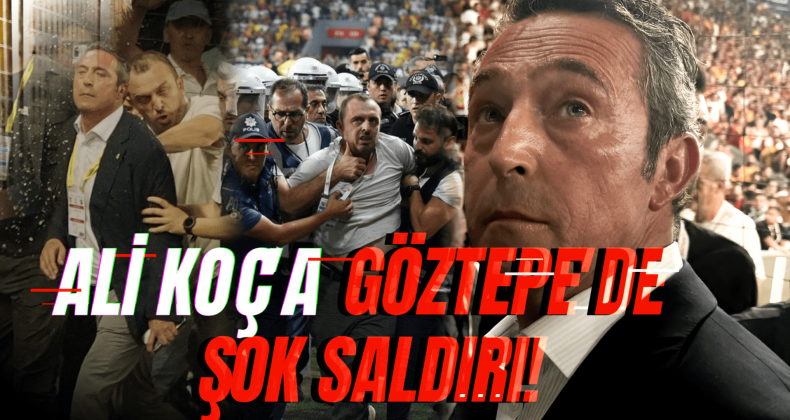 Ali Koç’a İzmir’de Sahaya İndi! Yere Düşürüldü!
