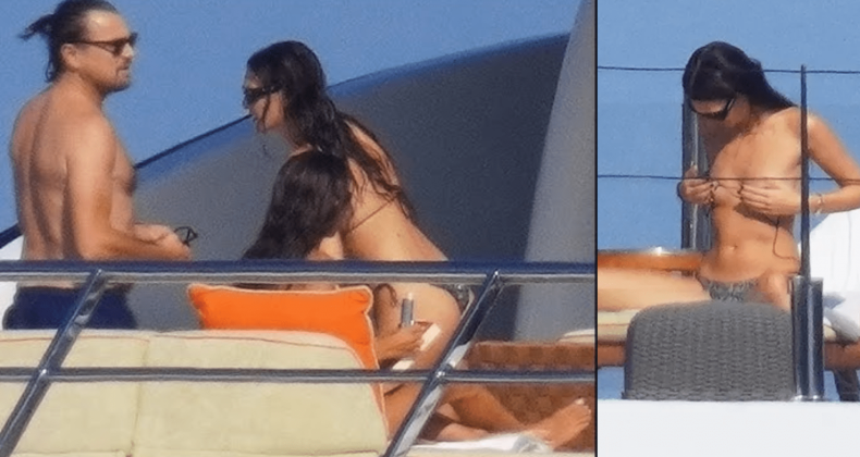 DiCaprio ve Ceretti, Cannes’da Lüks Yatta Görüntülendi!