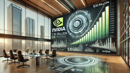 Nvidia Gelir Rekoru Kırdı: Yüzde 122 Artışla 30 Milyar Dolar!