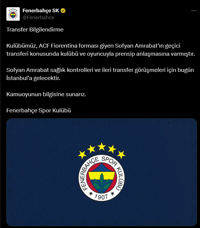 Fenerbahçe Sofyan Amrabat'ı Transfer Etti! Amrabat Kimdir? 2 Ekran goruntusu 2024 08 30 153833