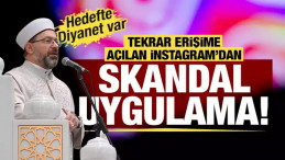 Instagram, Erbaş’ın İsrail Eleştirisini Sildi!