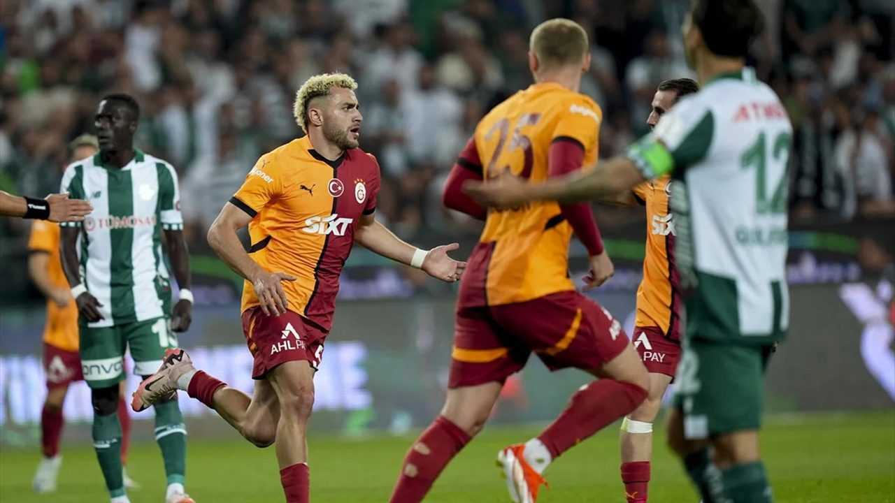 Sari Kirmizililar Konyada Firtina Gibi 5