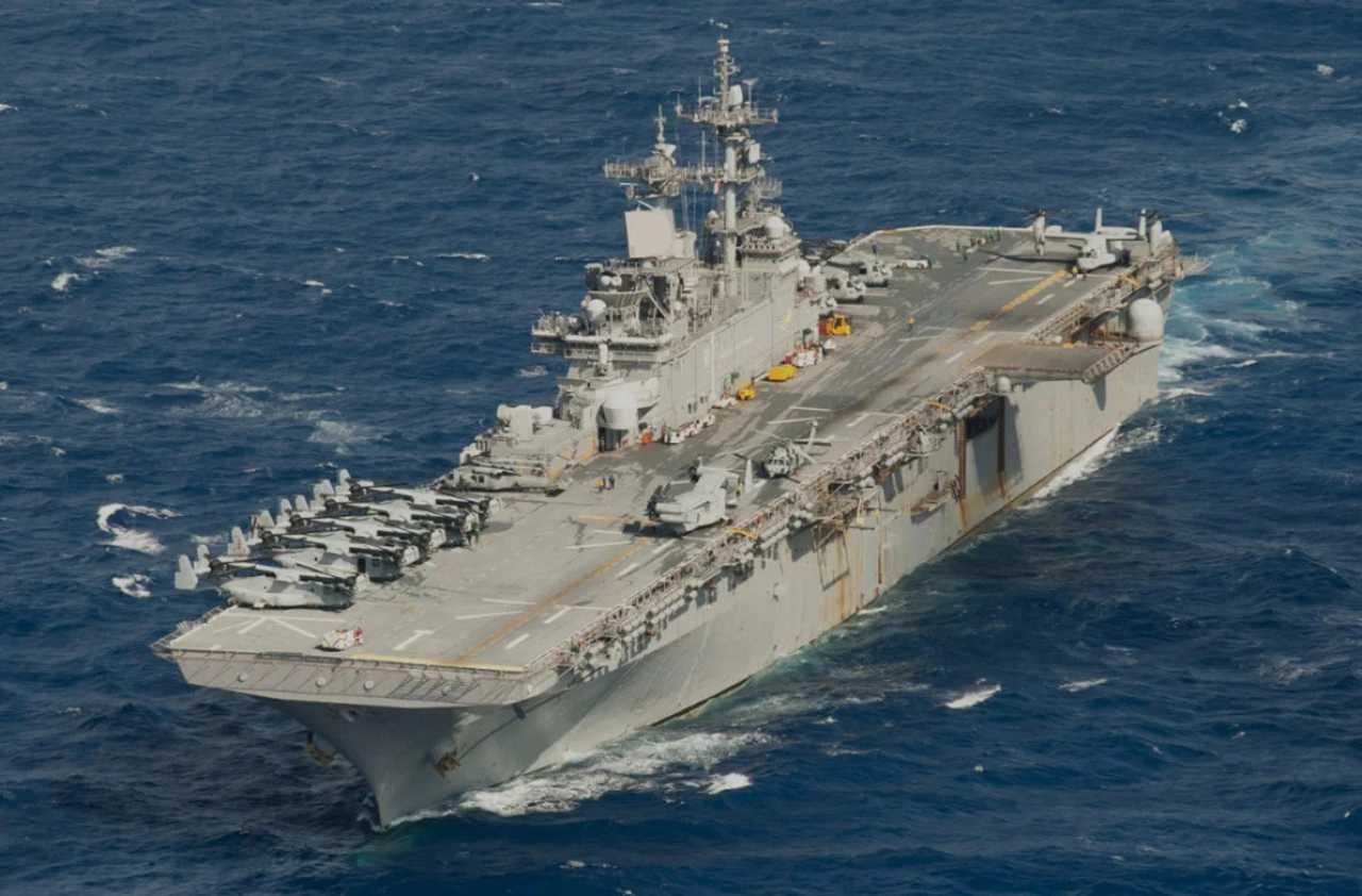 USS Wasp Kibrista ABDnin Guc Gosterisi 2