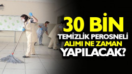 Okullarda Temizlik Sorunu Çözülecek: 30 Bin Personel Alımı!