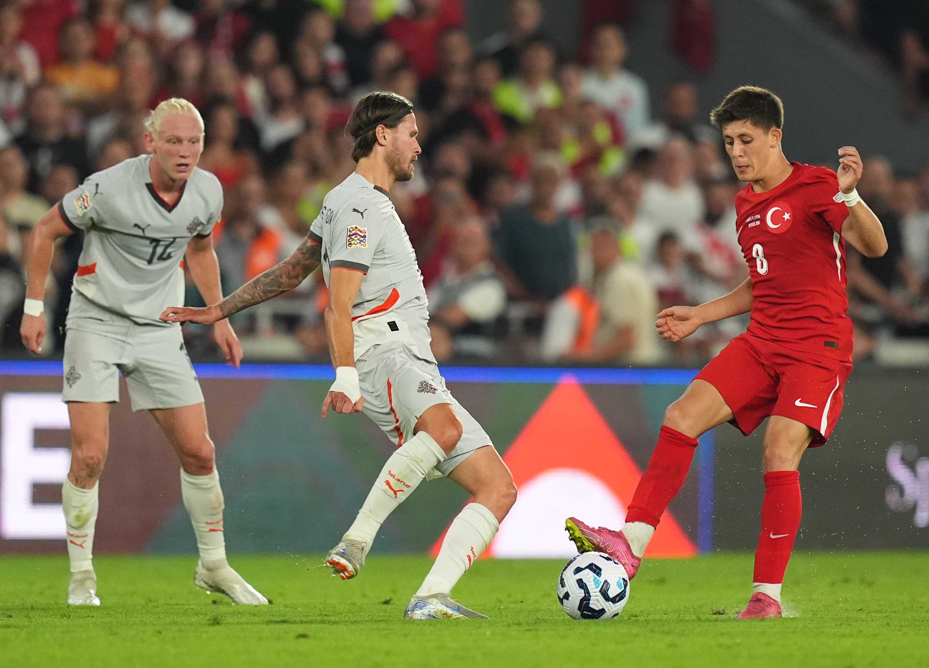 Kerem Aktürkoğlu Şov! Türkiye, İzlanda'yı 3-1 Mağlup Etti 3 AA 20240909 35605466 35605465 TURKIYE IZLANDA
