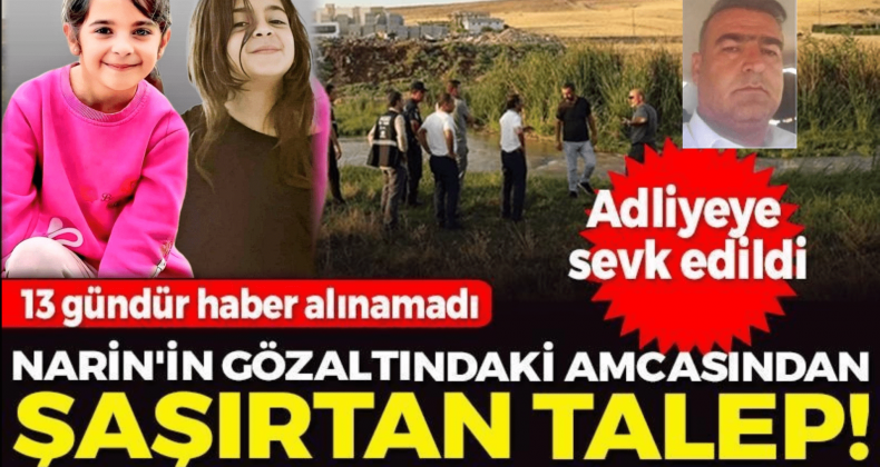 Kayıp Narin Güran’ın Amcası Adliyeye Sevk Edildi!
