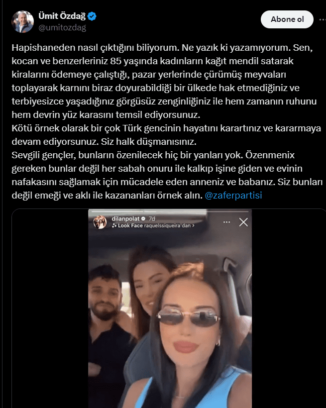 Ümit Özdağ’dan Engin Polat’ın Tahliyesiyle İlgili Bomba İddia! 4 Ekran goruntusu 2024 09 07 122844