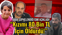 Narin’in Babası Şüphelendiği İsmi Açıkladı: “80 Bin TL İçin Öldürdü!”