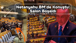 Türk Heyeti BM’de Netanyahu’yu Protesto Etti