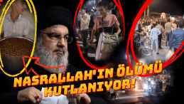 Nasrallah’ın Ölümü Kutlanıyor! Suriye’de Sokaklar Karıştı