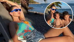 Fahriye Evcen’in Tatilinde Burak Özçivit Eksik