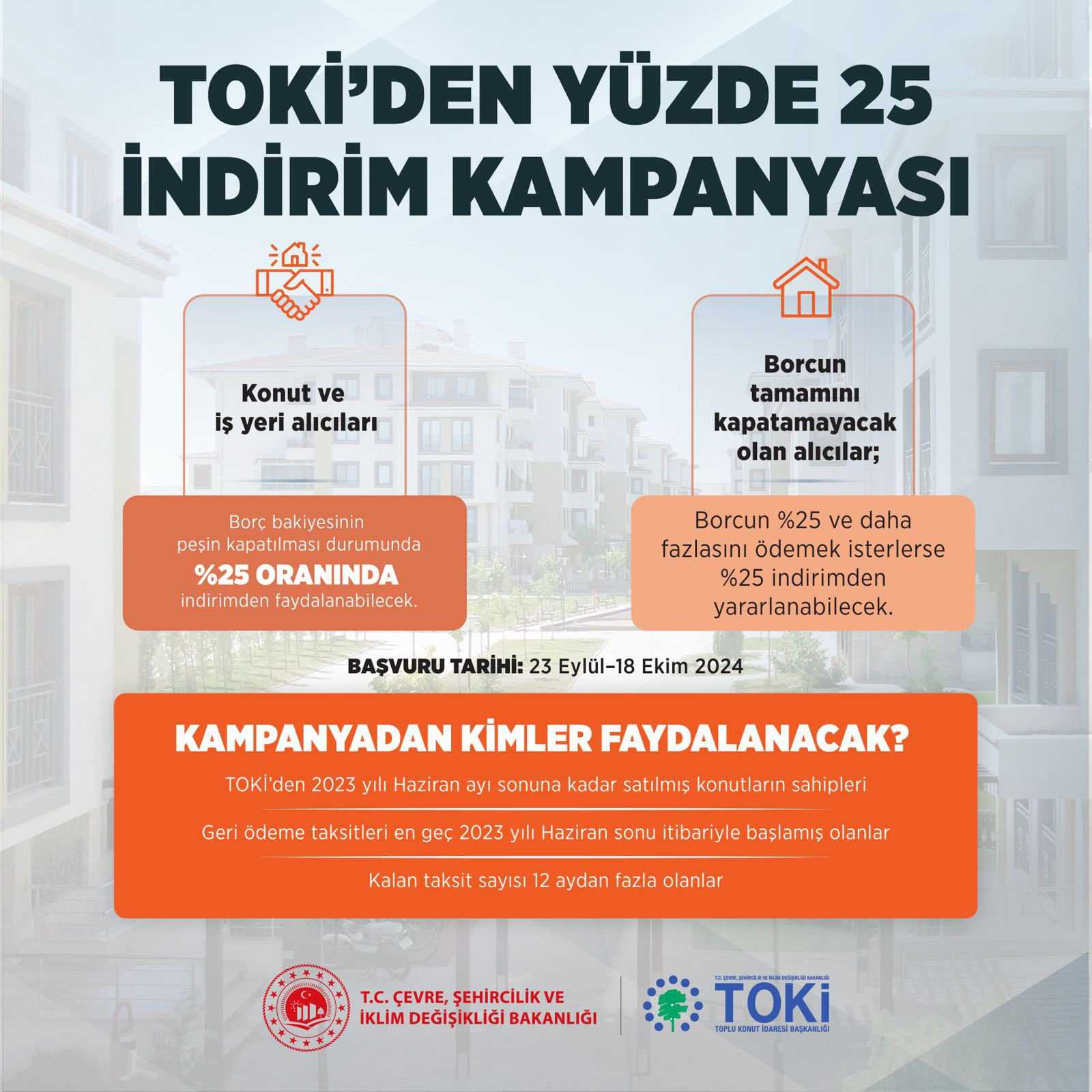 TOKİ Müjdesi: Peşin Ödemede Yüzde 25 İndirim Fırsatı! 3 GX5nQu9XgAAmPCS