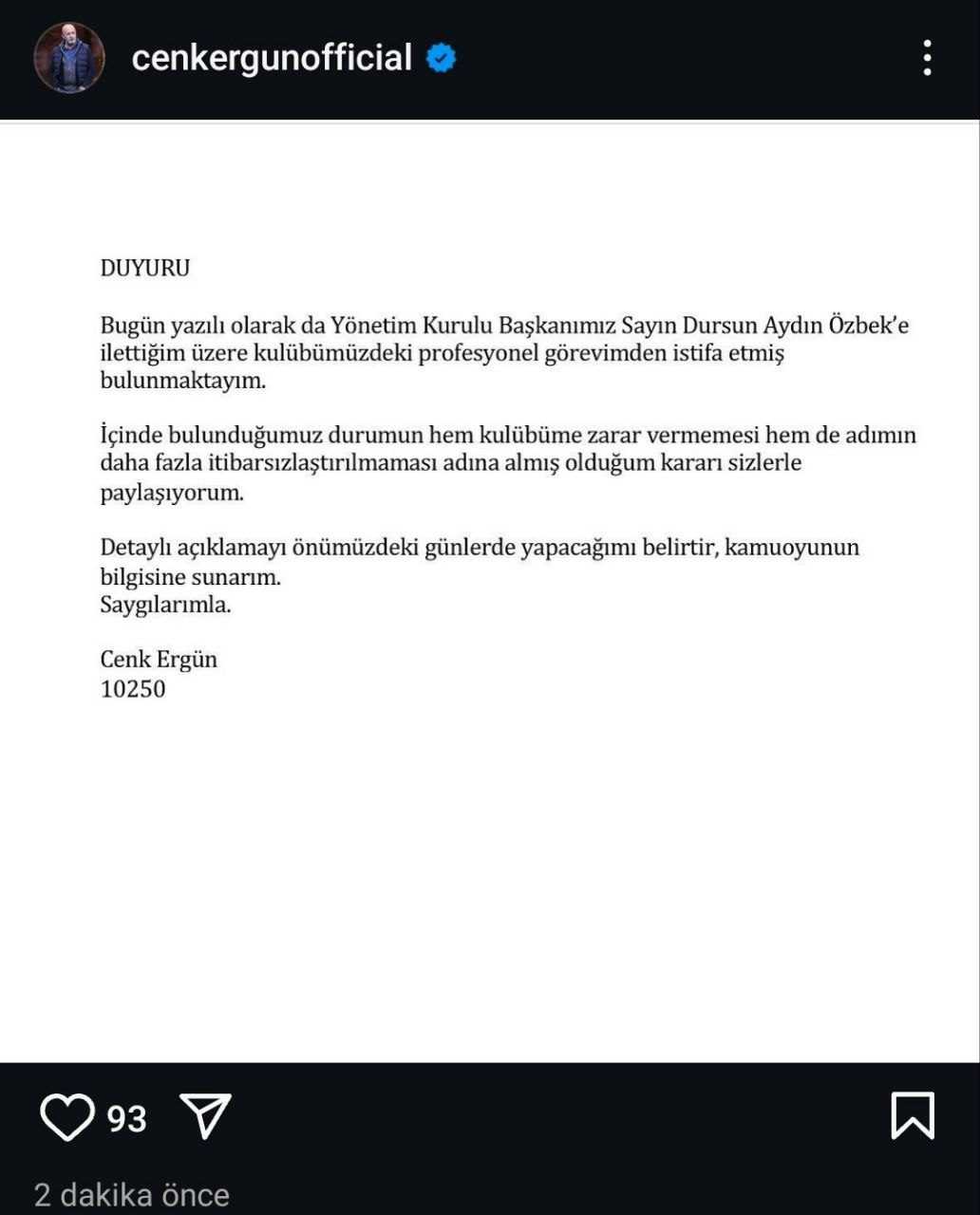 Cenk Ergün İstifa Etti! 1 GXWYLd6WsAAu0ml
