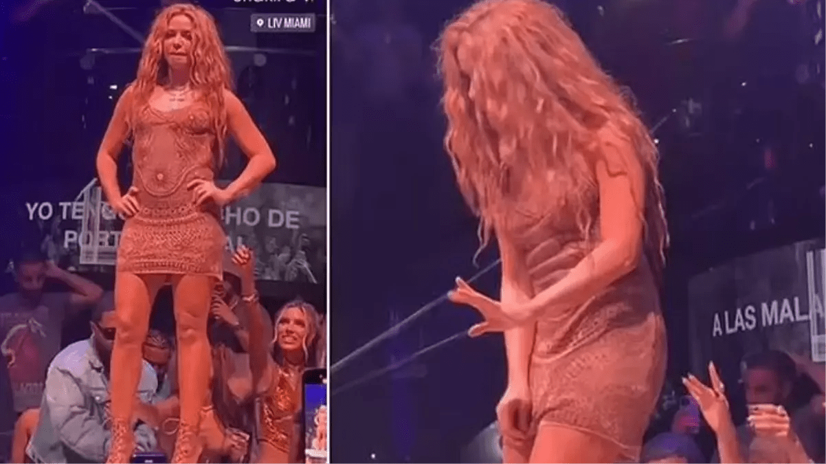 Shakira’dan Etek Altı İsyanı: Sahneyi Terk Etti! 1 GXlHP3ga0AAiWCD