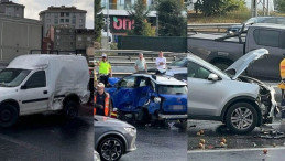 İSTOÇ Otoyolunda Zincirleme Kaza: 2 Ölü, 5 Yaralı