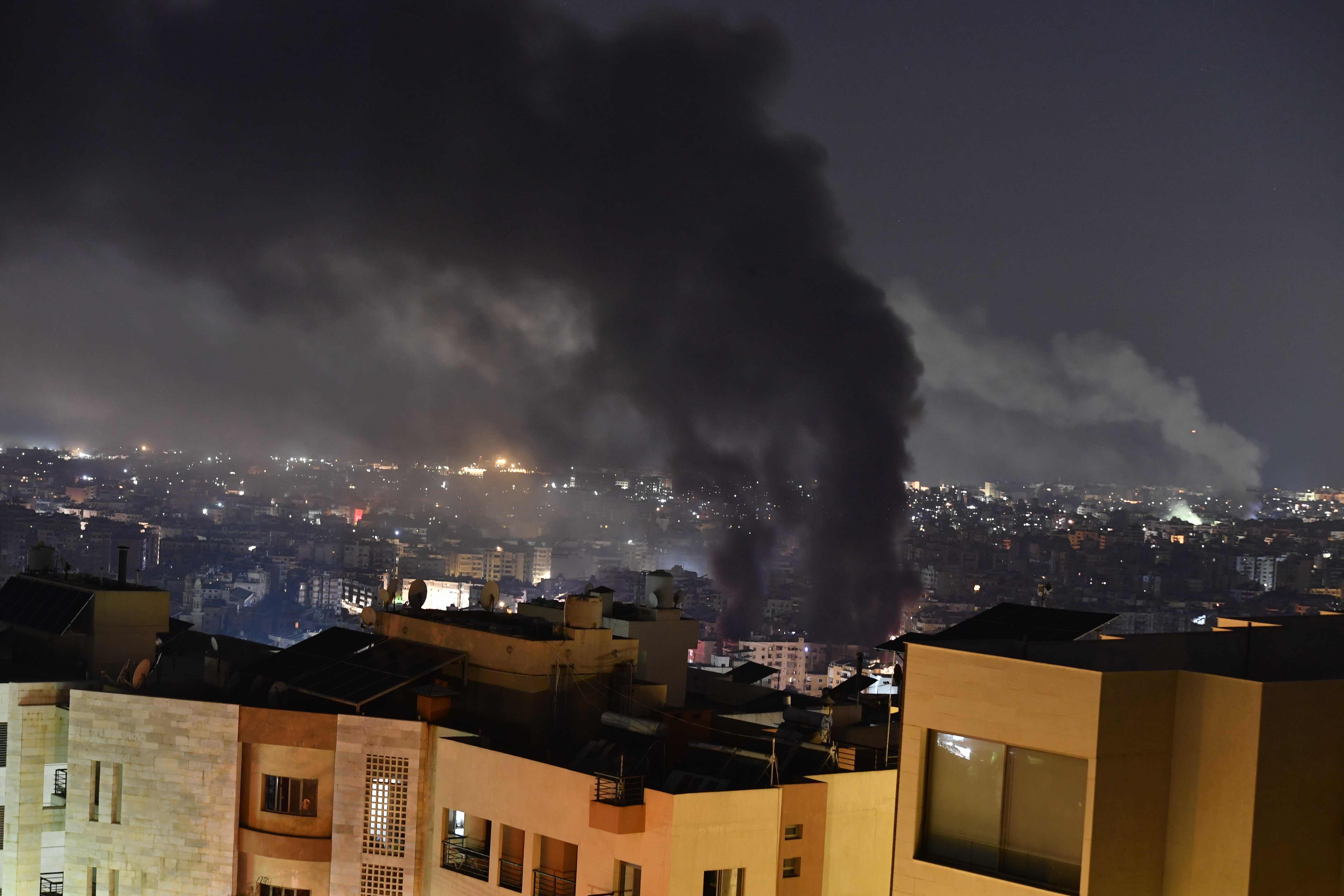 İsrail Askeri Lübnan'a Girdi: "Kuzey Okları Operasyonu" 3 AA 20240927 35756906 35756905 ISRAIL ORDUSUNUN BEYRUTUN GUNEYINE DUZENLEDIGI HAVA SALDIRILARI DEVAM EDIYOR