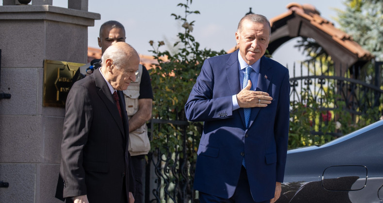 MGK Öncesi Sürpriz Zirve: Erdoğan ve Bahçeli Bir Arada