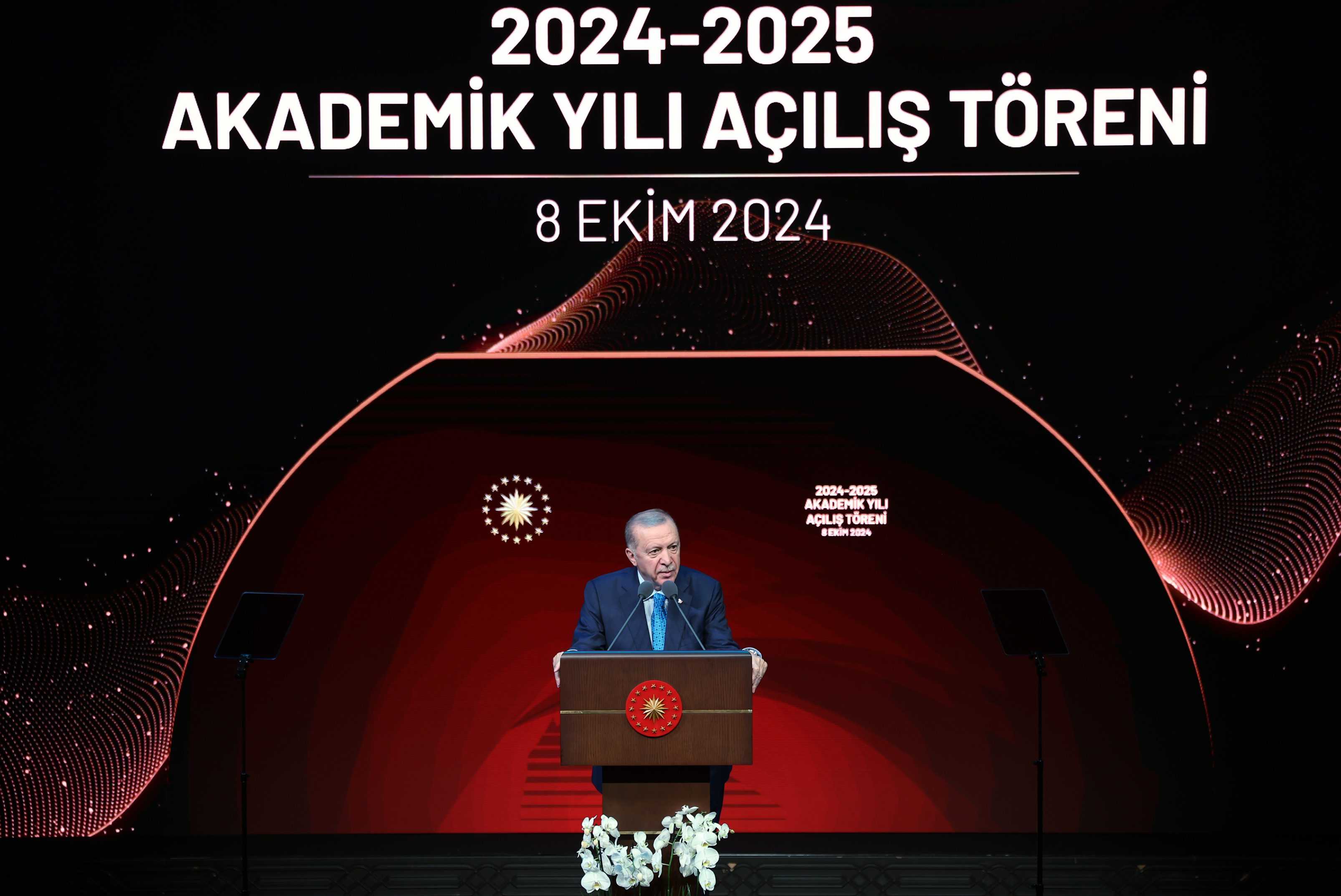 Erdoğan, İkbal ve Ayşenur Cinayetlerine Sert Tepki Gösterdi! 1 AA 20241008 35857237 35857231 20242025 YUKSEKOGRETIM AKADEMIK YILI ACILIS TORENI