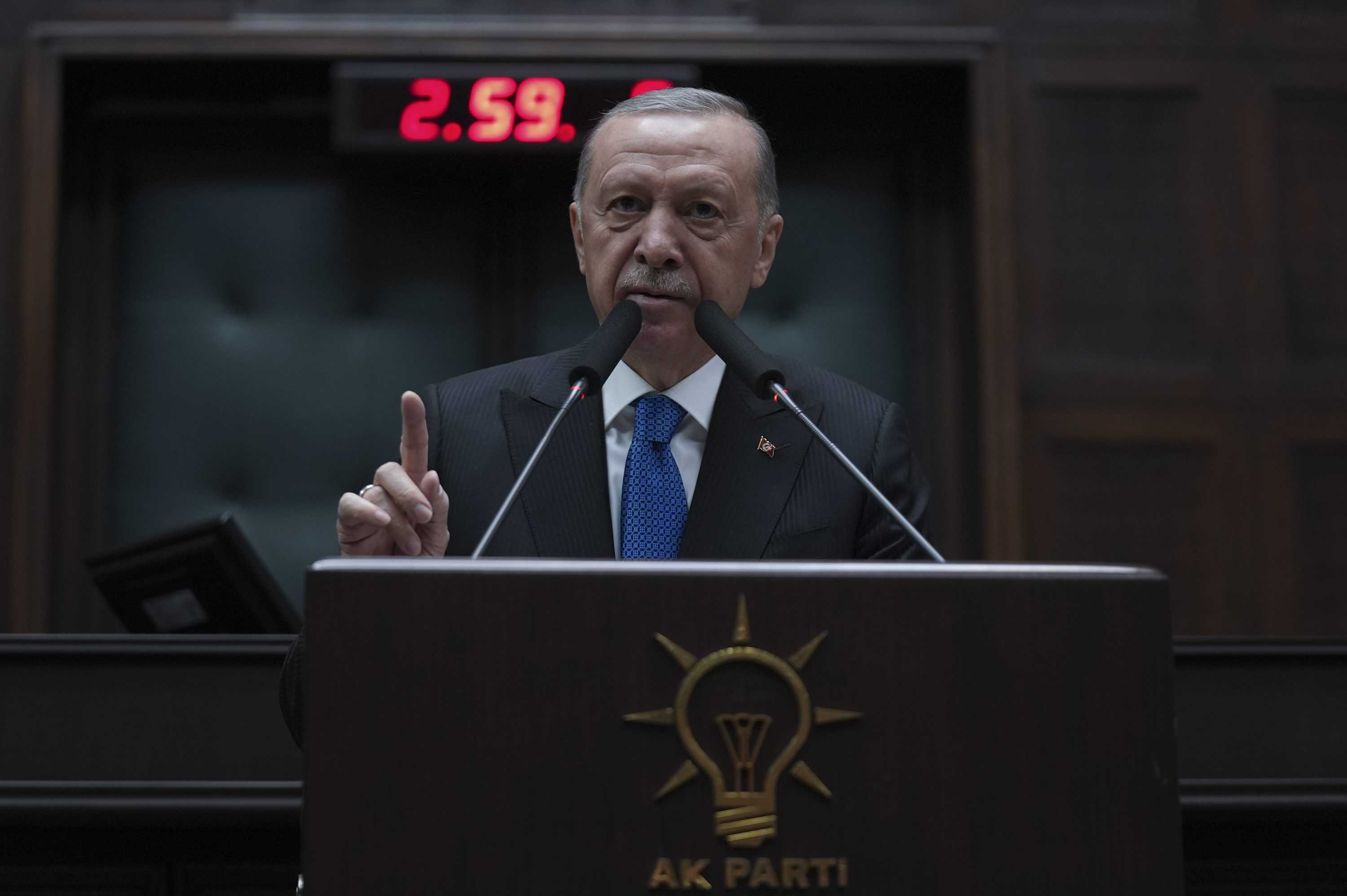 Erdoğan'dan Bahçeli'ye Tam Destek, Kandil'e Sert Mesaj! 2 AA 20241030 36058013 36058011 AK PARTI TBMM GRUP TOPLANTISI