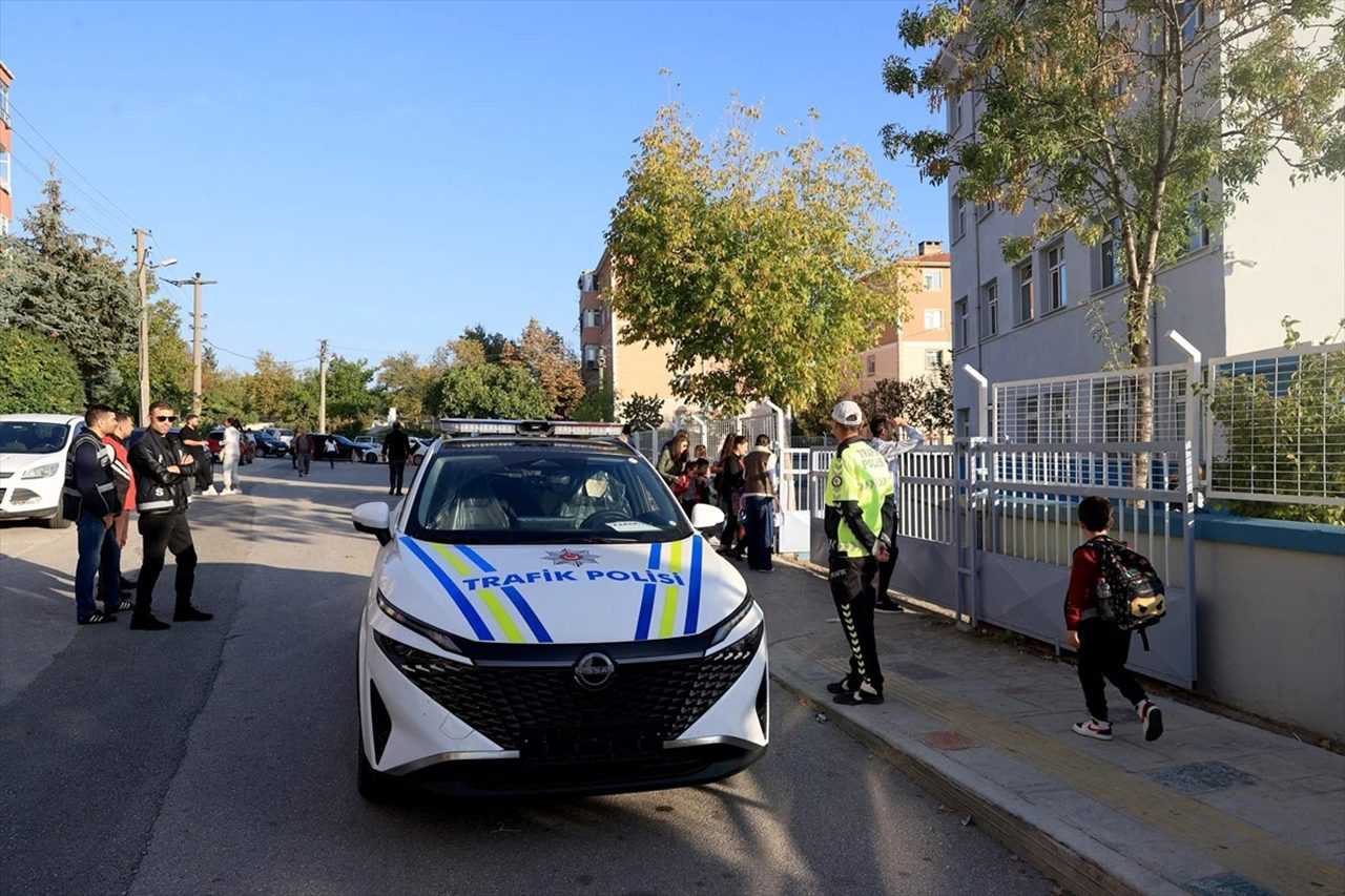 Edirnede Okul Polisi Gorevde Guvenli Egitim Basladi 3