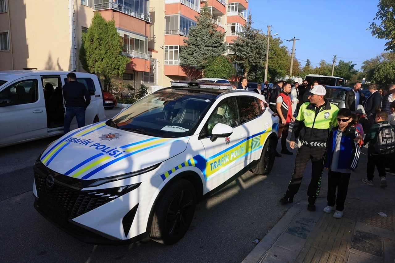 Edirnede Okul Polisi Gorevde Guvenli Egitim Basladi 6