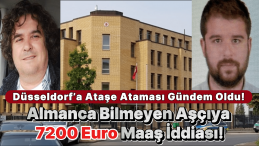 7200 Euro Maaşlı Aşçı Ataşelikte! Almanca Bilmiyor İddiası..