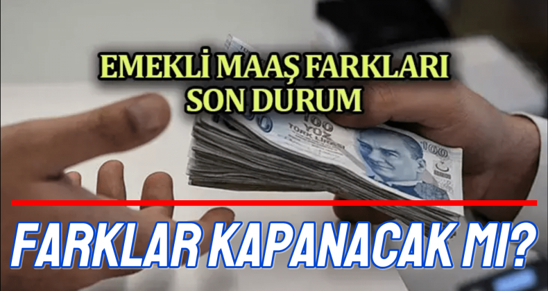 Emekliler İçin Maaş Farkı Düzenlemesi: Farklar Kapanacak mı?
