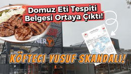 Şok İddia! Köfteci Yusuf’ta Domuz Eti Tespiti Belgelendi!