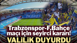 Trabzonspor – Fenerbahçe Maçında Deplasman Yasağı Kararı