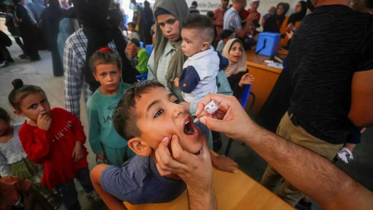 Gazze'de 370. Gün: UNICEF’ten Acil Aşı Hamlesi 2 Gazzede 370. Gun UNICEFten Acil Asi Hamlesi 3