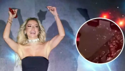 Hadise’nin Konserinde Korku Dolu Anlar