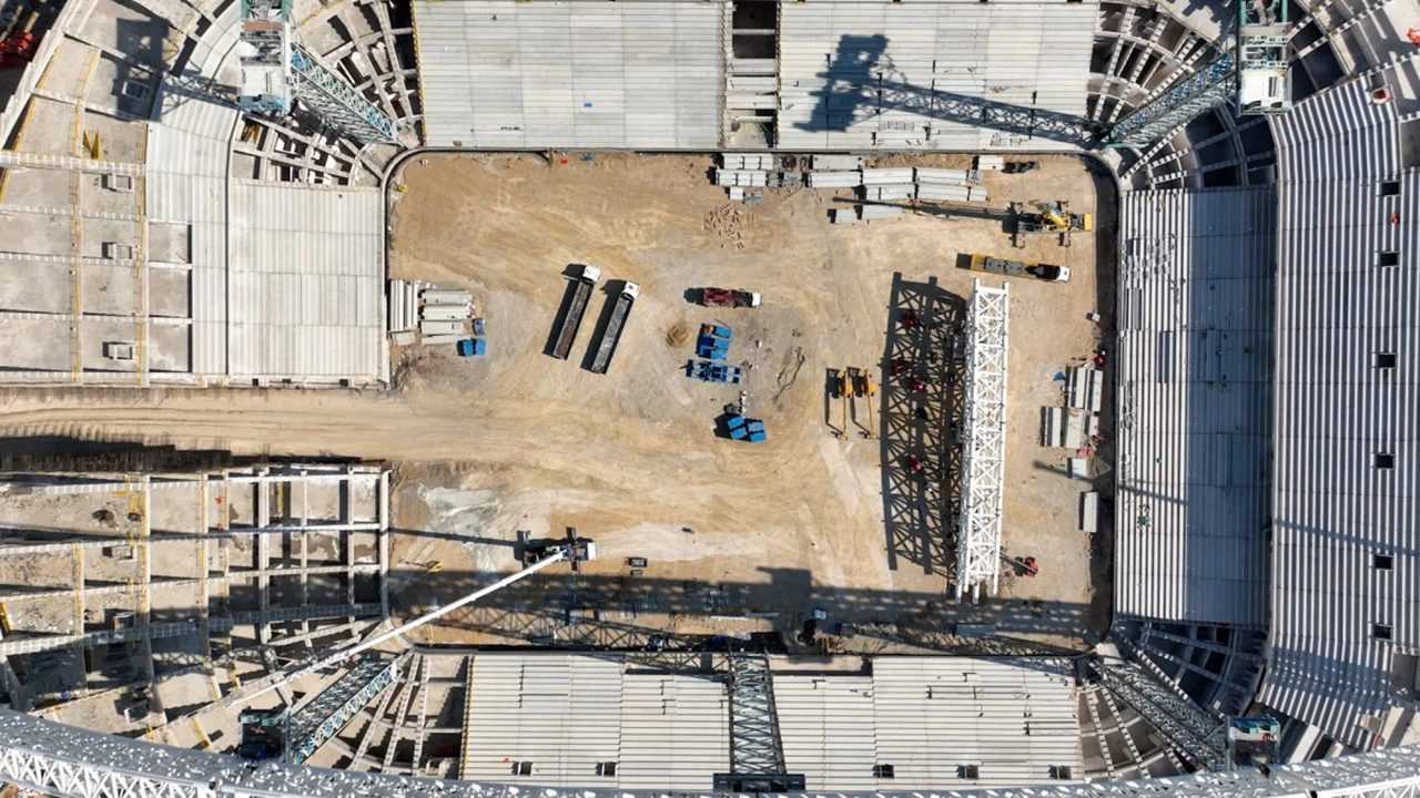 Ankaranin Yeni Yildizi Futbol Topu Seklinde Dev Stadyum 7