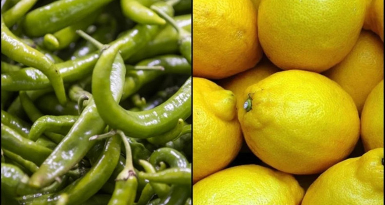 Ekim Fiyatları: Sivri Biber Zirvede, Limon Dibe Vurdu