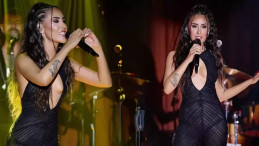 Hande Ünsal’ın Transparan Tulumuyla Sahneye Damga Vurdu