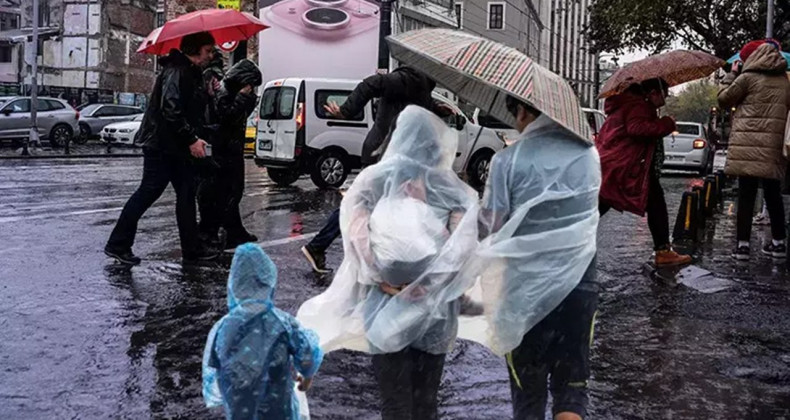 İstanbul’a Sağanak Yağış Uyarısı: 3 Gün Sürecek