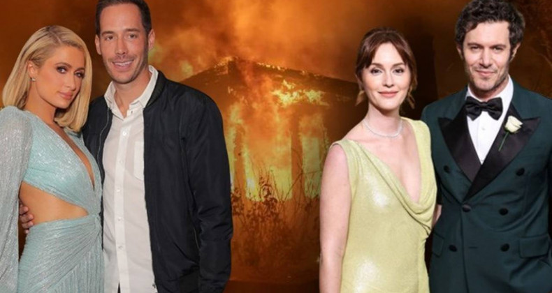 Hollywood Yangında Yıkıldı: Ünlüler Evsiz Kaldı