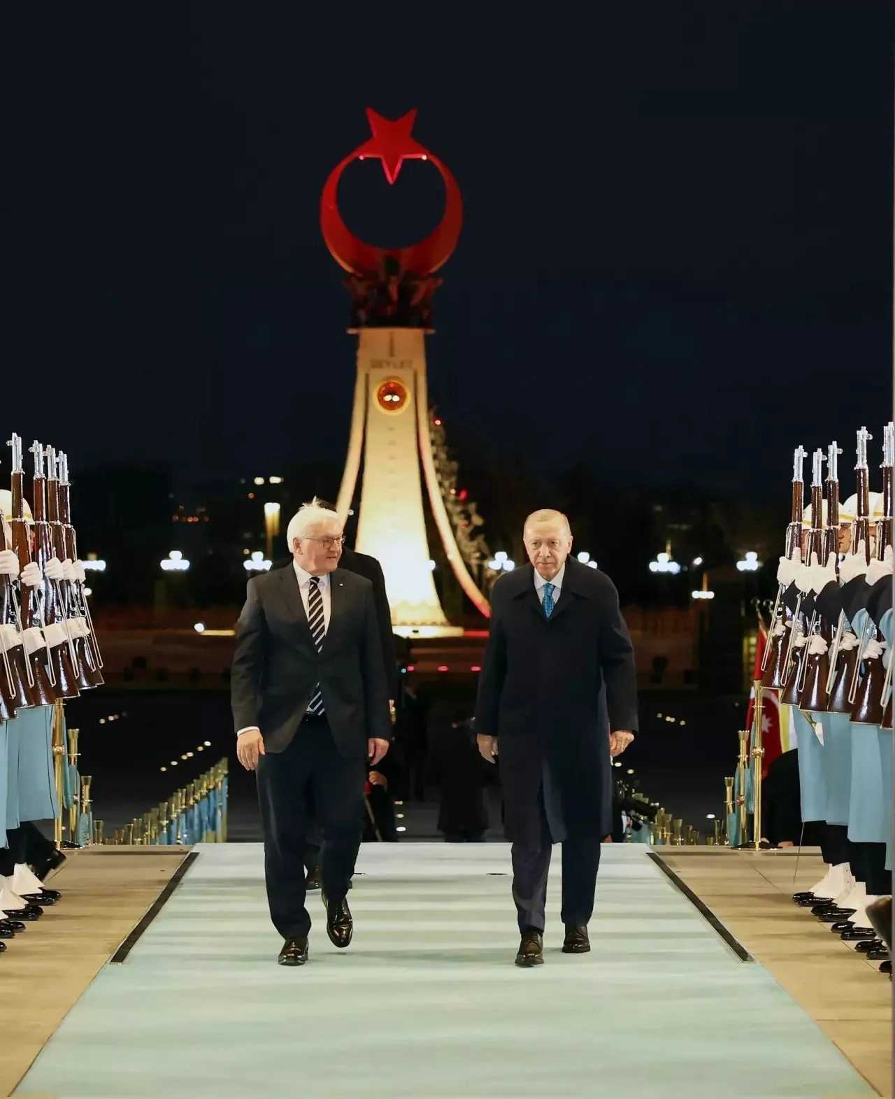 Erdoğan ve Steinmeier’den Ortadoğu’yu Şekillendiren Mesaj 1 Erdogan ve Steinmeierden Ortadoguyu Sekillendiren Mesaj 2
