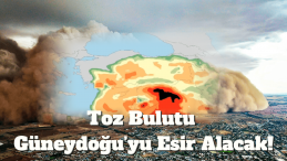 Suriye’den Gelen Toz Bulutu Güneydoğu’yu Etkisi Altına Aldı!