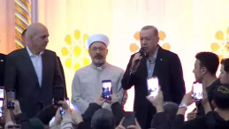 Erdoğan, Camide Birlik ve Beraberlik İçin Dua Etti