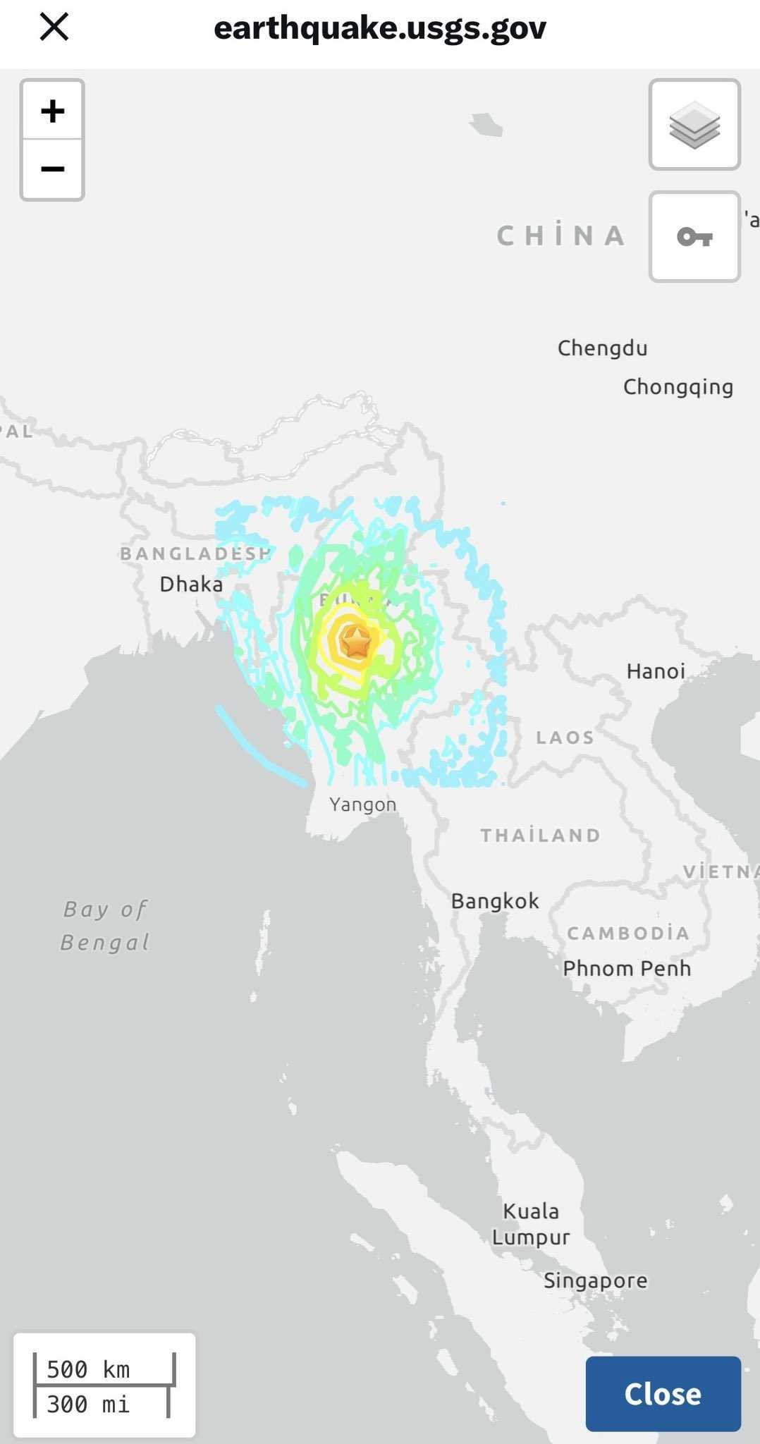 Myanmar'ı 7.7'lik Deprem Yıktı: Köprüler ve Gökdelenler... 8