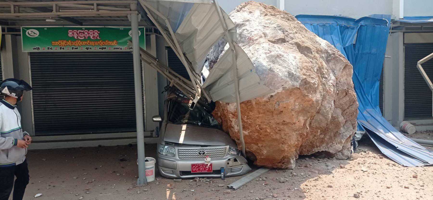 Myanmar'ı 7.7'lik Deprem Yıktı: Köprüler ve Gökdelenler... 16 GnHhAnPbwAA0F 6