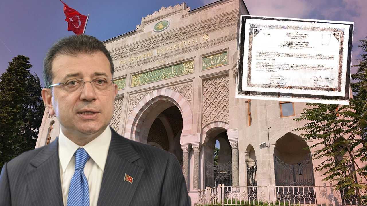 İmamoğlu'nun Diploması: Savcılıktan Yeni Hamle 2 Imamoglunun Diplomasi Savciliktan Yeni Hamle 3